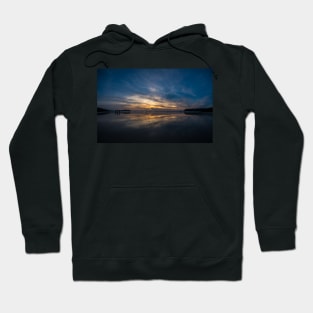 Beach Sunset Symmetry Hoodie